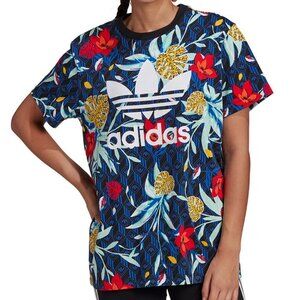 Adidas Originals x HER Studio London Tee Shirt-Women's XS -Floral- Athleisure